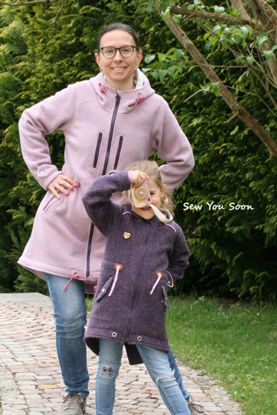 Cadiz, Softshellparka, Schnittmuster mialuna