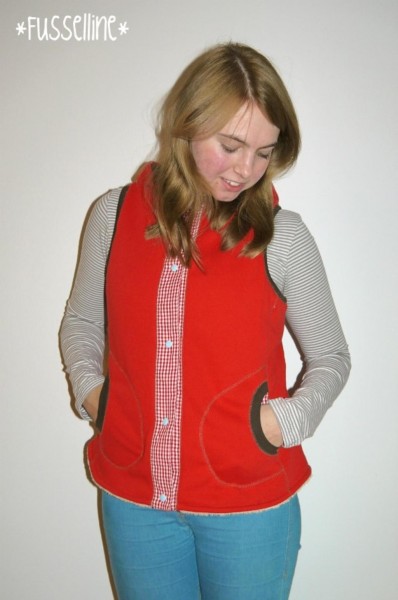 FrauVIKTORIA, Damenweste, Schnittmuster