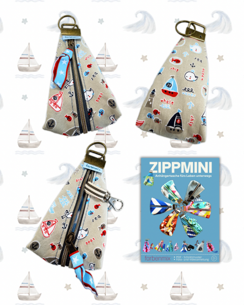 ZippMini, Anhängertasche fürs Leben unterwegs, Kreativ-Ebook