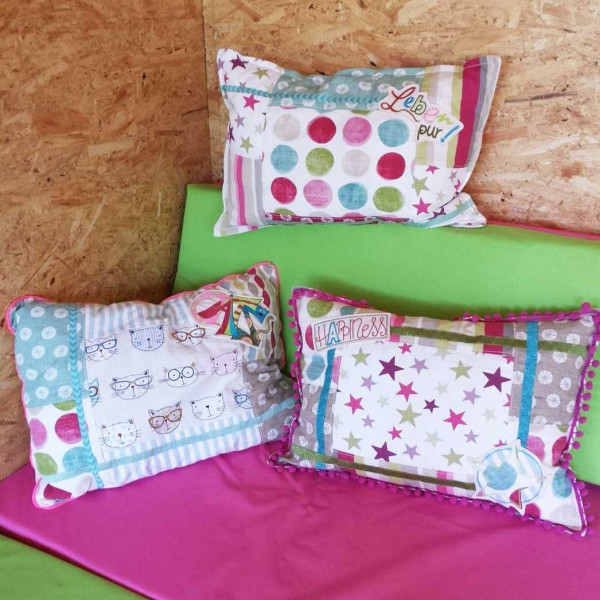 Patch mit Liebe Kissen, Kreativ-Ebook als Geschenk