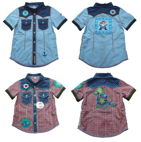 Schnittmuster Jungshemd Farbenmix