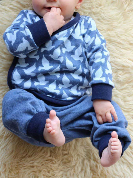 Ebook Schnittmuster Wickelshirt Klimperklein Größe 44 bis 104