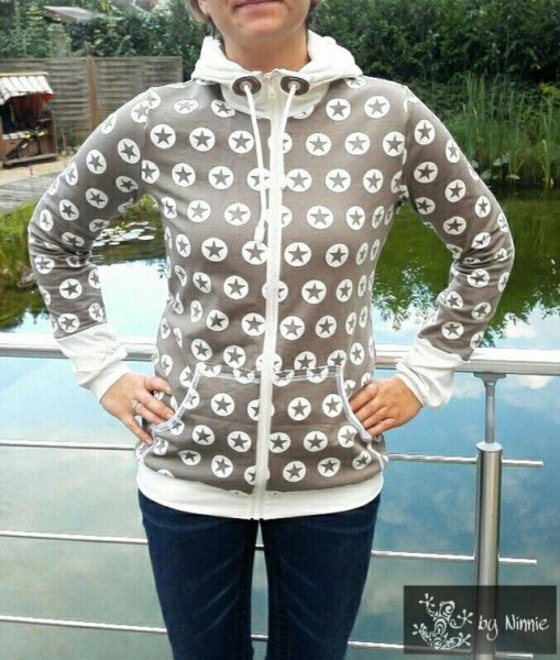 Lady Sky, Sweatjacke, Schnittmuster-AKTION