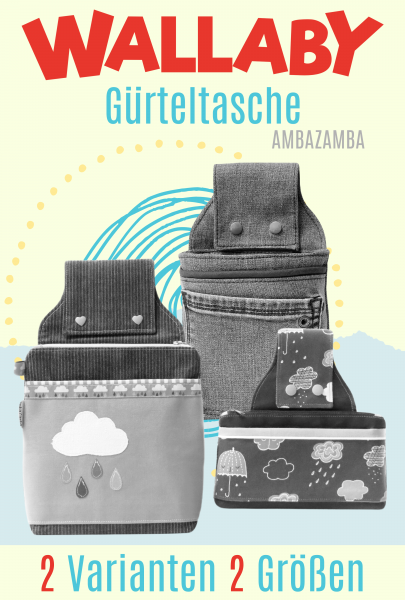 Gürteltasche Wallaby, Kreativ-Ebook