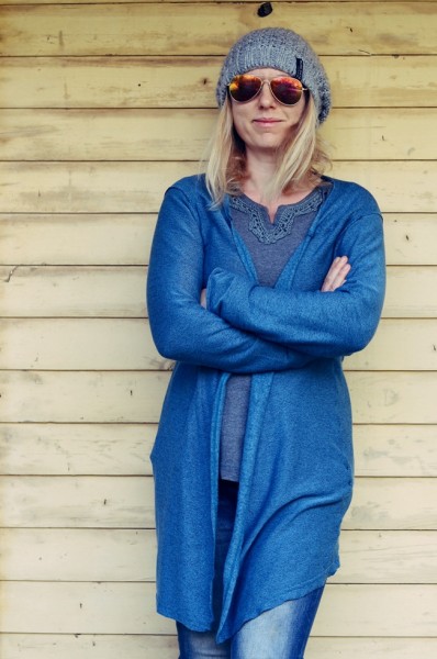 Ana, Damen-Strickjacke, Schnittmuster