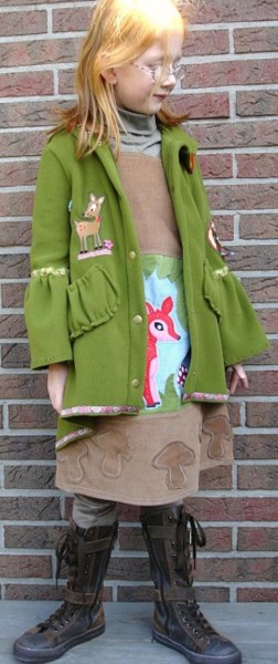 JADE, Kindermantel, Schnittmuster