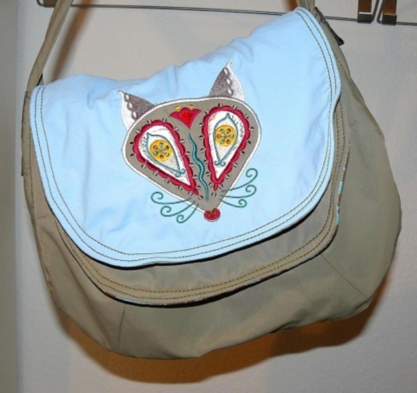 Urshult Doppeldecker-Tasche, Schnittmuster