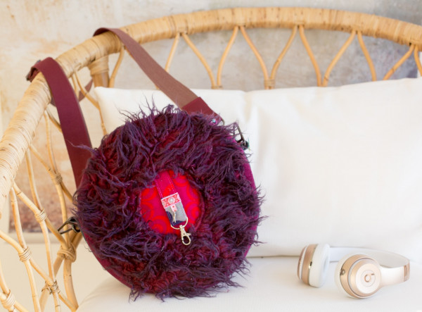 Ebook Schnittmuster runde Handtasche mit umlaufenden Taschengurt