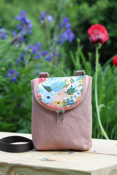 PDF Schnittmuster Umhängetasche Crossbodybag Lise von Puschenhexe