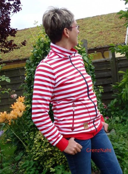 Lady Sky, Sweatjacke, Schnittmuster-AKTION
