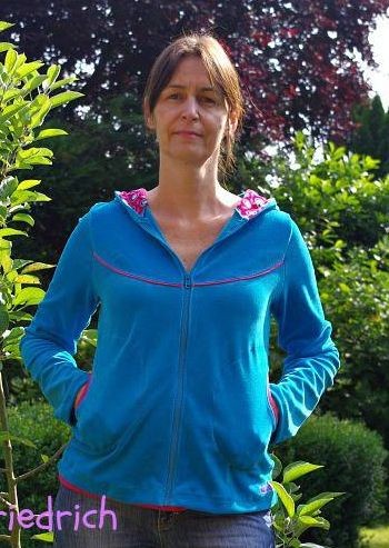 Lady Bella, Sweatjacke, Schnittmuster
