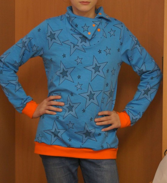 Serena, Kinder-Hoodie, Schnittmuster