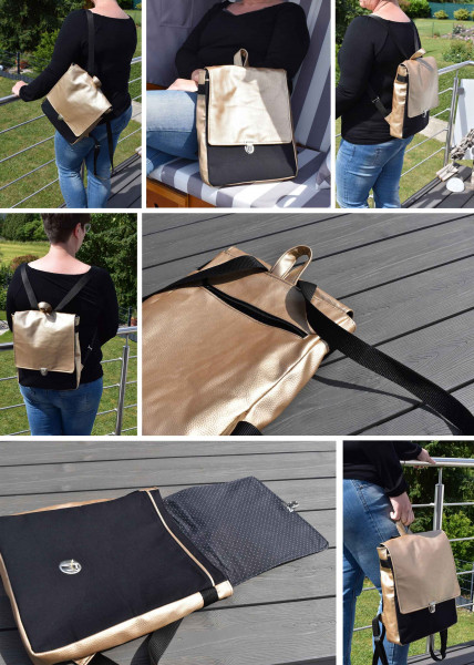 Rucksack Otto, PDF-Schnittmuster mit Nähanleitung