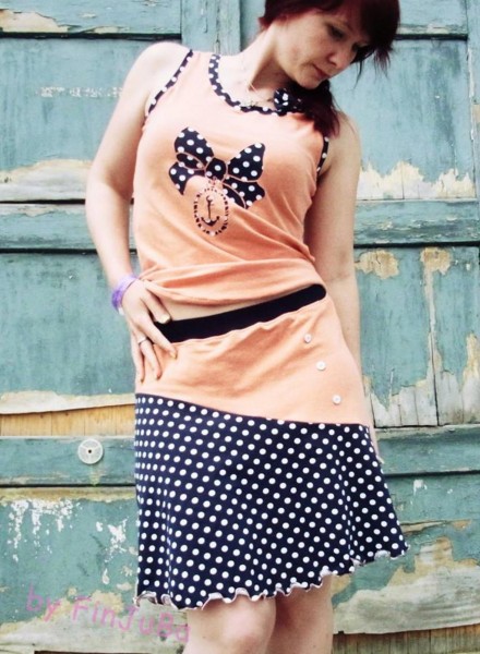 Lady Kenya, Damen-Jerseyrock, Schnittmuster