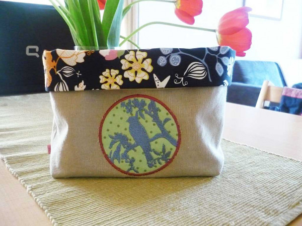 Stoffkorb Utensilo nähen