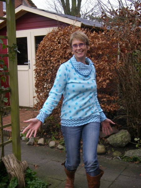 Lady Serena, Damen-Hoodie, Schnittmuster