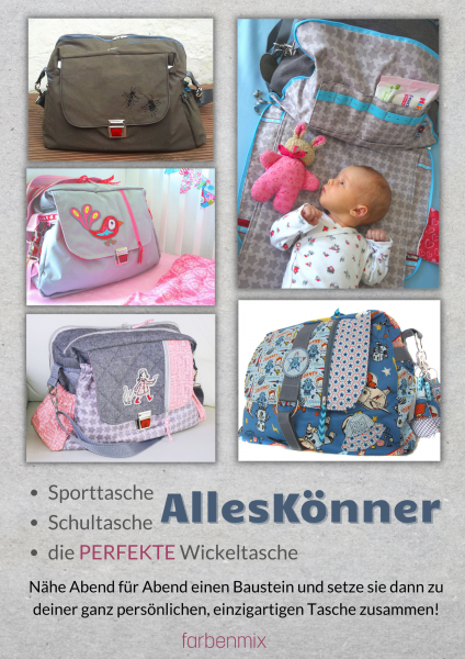 AllesKönner, Taschen-Schnittmuster