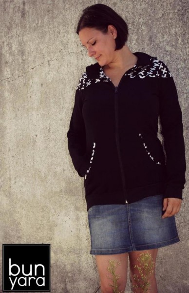 Lady Sky, Sweatjacke, Schnittmuster-AKTION