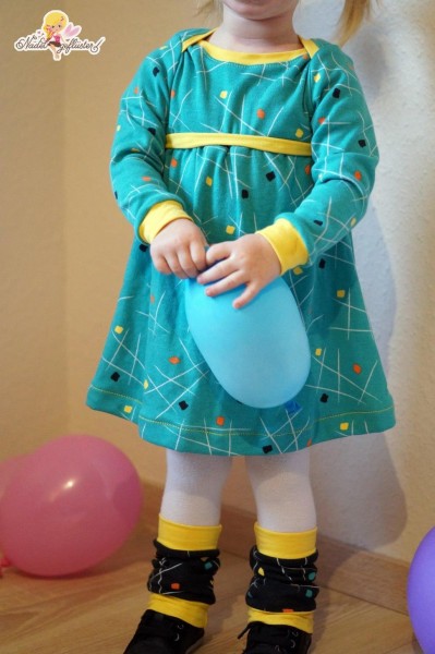 Kinderkleid Klimperklein, Schnittmuster