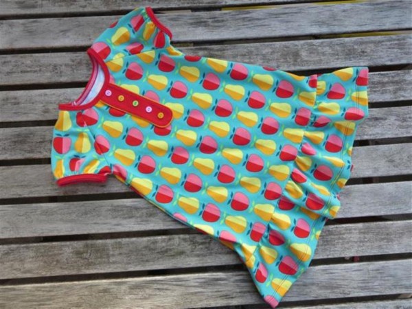 Jerseykleid mit Knopfleiste