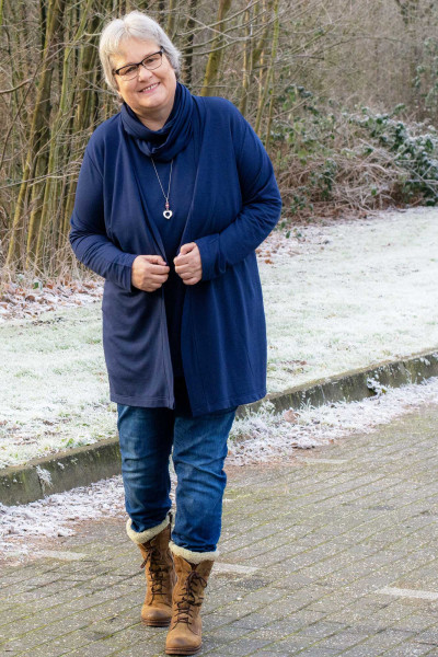 Workbook: Cardigan aus Shirt- oder Blusenschnitt nähen