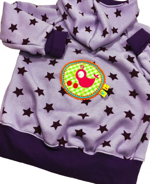 HUGO, Sweatjacke, Schnittmuster