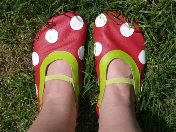 Ebook Schnittmuster Ballerinapuschen für Kids und Erwachsene