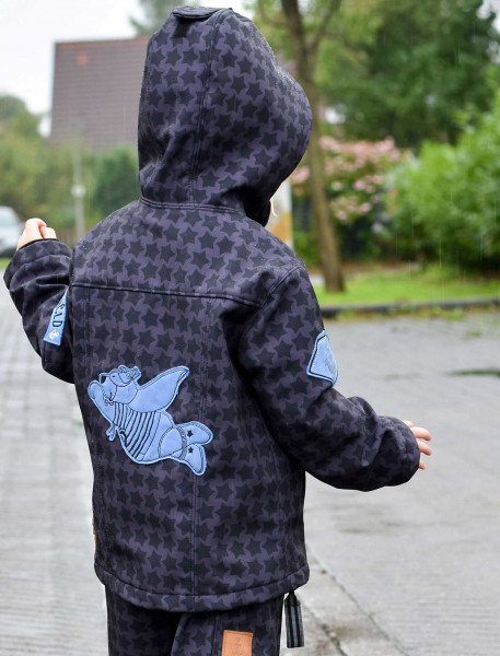 QUINN, Softshelljacke, Schnittmuster