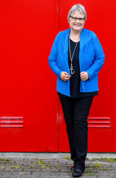 Ana XL, Damen-Strickjacke, Schnittmuster