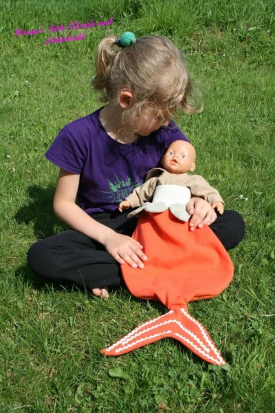 Meerjungfrau Kuschelflossen, Kreativ-FREEbook als Geschenk