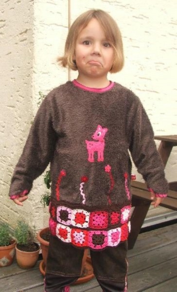 HELEN, Longpulli Kids, Schnittmuster