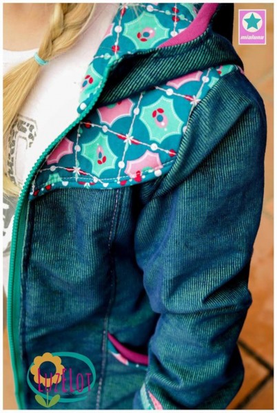 Shiva, Kindermantel, Schnittmuster