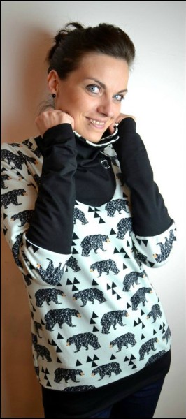 Lady Serena, Damen-Hoodie, Schnittmuster