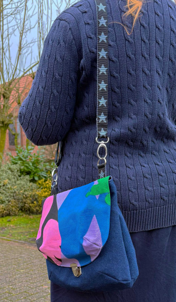 Umhängetasche im Mustermix, Ebook farbenmix