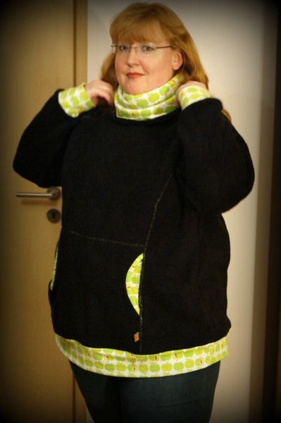 Big Lady Comet, Plus-Size-Hoodie, Schnittmuster