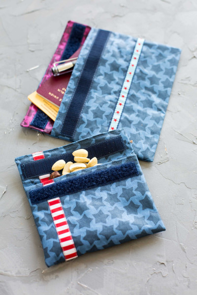 Freebook Snackpakje, Nähanleitung als Geschenk