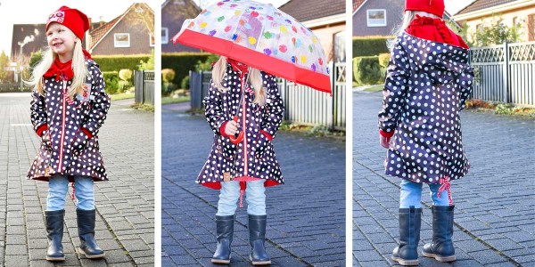Nähanleitung Regenmantel Jade von Farbenmix