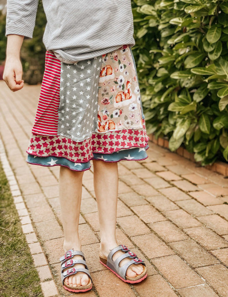 Ebook PDF Schnittmuster Jerseyrock "Jolly" Gr. 98-152