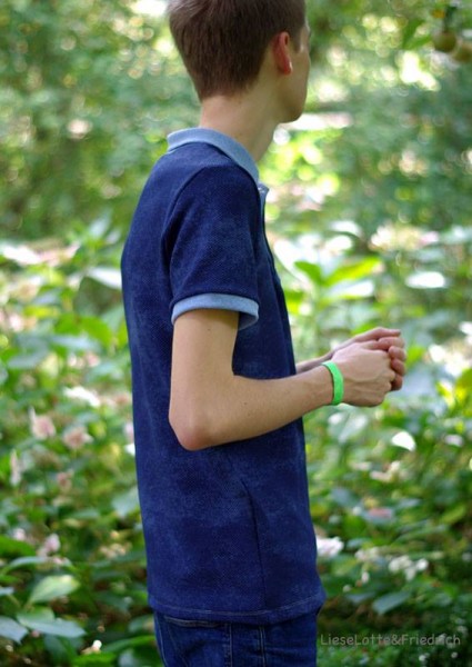 Poloshirt Monsieur Polo, Schnittmuster