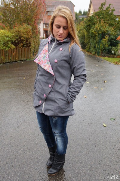 Carla, Allwetter-Jacke für Damen, Schnittmuster
