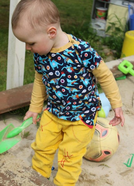 Babyshirt Schnittmuster Little Mariella von Mialuna