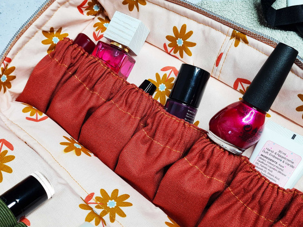 Nagellacksammlung gut aufbewahrt, Nähanleitung