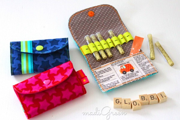 Täschchen für Globuli-Röhrchen