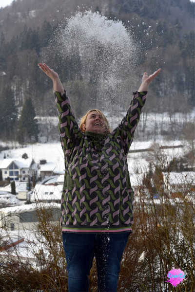 Paula XL, Plus-Size-Raglanjacke, Schnittmuster