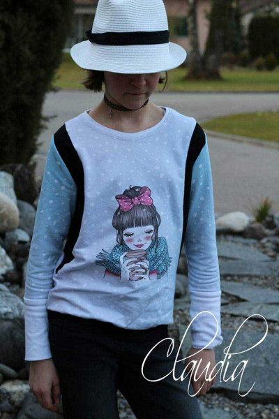 Ruby, Basic-Sweatshirt, Schnittmuster