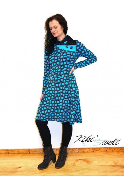 MARA, Damenshirt mit Wickelkragen, Schnittmuster