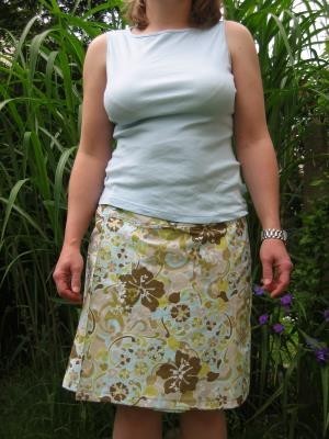 AMRUM, Wickelrock / Top, Papierschnittmuster