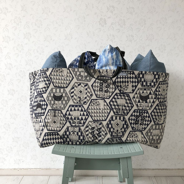 XXL Taschen nähen Schnittmuster in 2 Größen