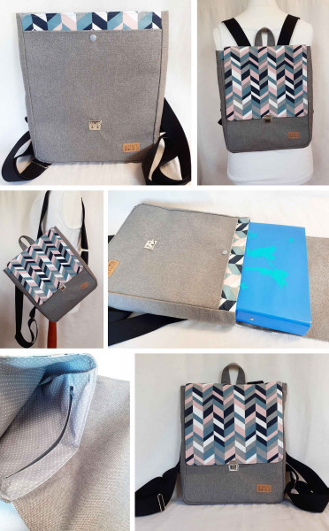 Rucksack Otto, PDF-Schnittmuster mit Nähanleitung