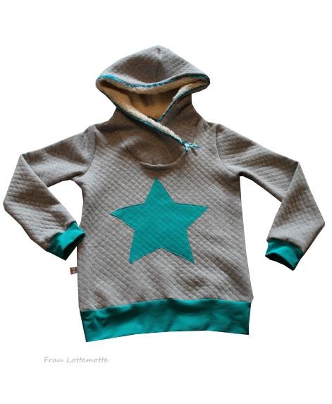 Serena, Kinder-Hoodie, Schnittmuster